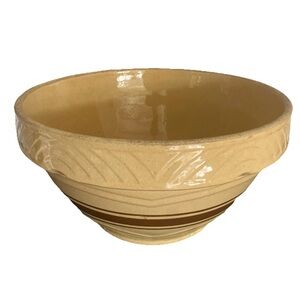 Robinson Ransbottom Pottery of Roseville, Ohio, Vintage Mixing Bowl, 13” D 7” H